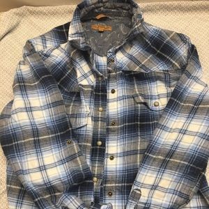 Blue flannel